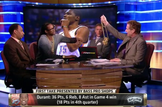 2 Chainz On ESPN First Take (Video)