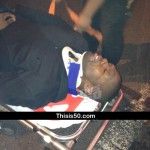 50 Cent Bullet-proof SUV Got Into A Car Accident Last Night, He Left On A Stretcher