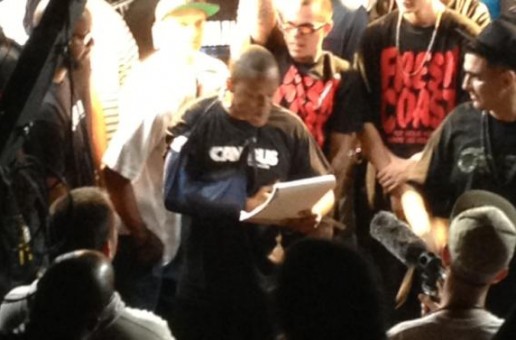 Canibus Reads His Bars From A NOTEPAD in a Live Rap Battle (Video)
