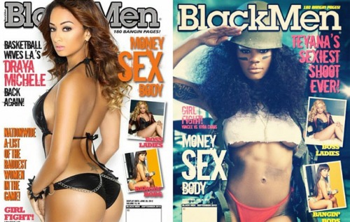 Draya Michele and Teyana Taylor Cover Black Men Magazine