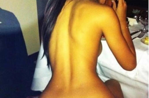 Kanye West Twitpics Naked Photo of Kim Kardashian and Deletes It (NSFW Photo Inside)