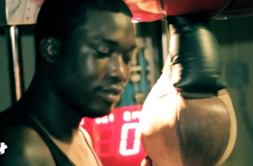 Meek Mill (@MeekMill) Challenges His Security Guard To A Punchbag Challenge (Video)