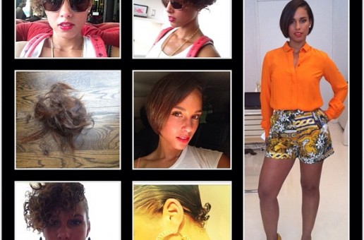 Alicia Keys Cuts Her Hair (Photos Inside)