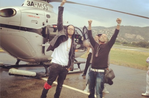 Chris Brown & Rihanna Both In Saint Tropez At The Same Time