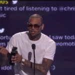 Chris Brown wins Best Male R&B Artist at the 2012 BET Awards