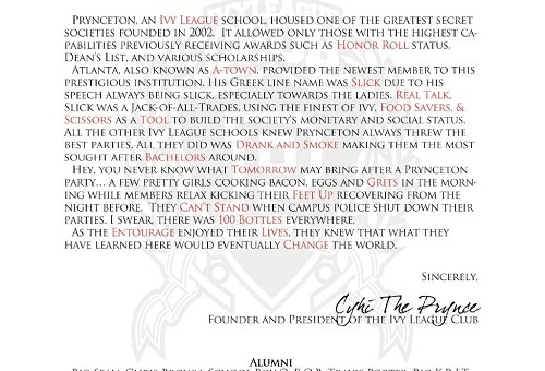 Cyhi The Prynce (@CyhiThePrynce) – Ivy League Club (Mixtape)