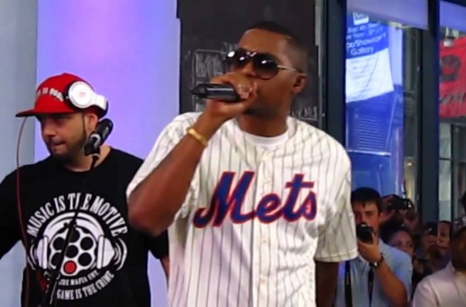 Nas Performs At The 2012 MLB Fan Cave (Video)