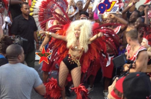 Nicki Minaj – Pound The Alarm (Behind The Scenes Photos + Video)