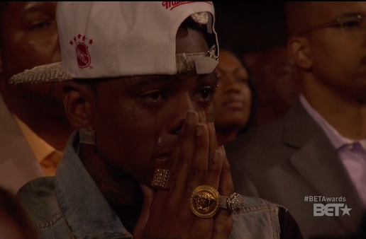 Soulja Boy Gets Emotional and Cries at The 2012 BET Awards