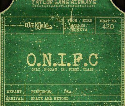 Wiz Khalifa – O.N.I.F.C. (Album Artwork + Track List)