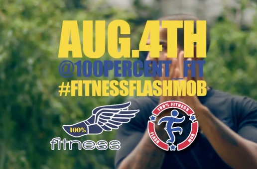 100% Fitness (@100Percent_Fit) Fitness Flash Mob at Love Park in Philly (Video) via @_J_Jack