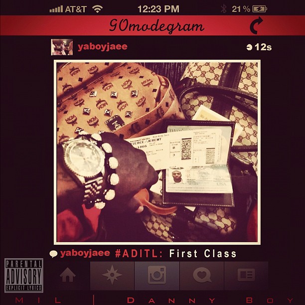 ADITLOfficialCover JAE E (@yaboyjaee) - ADITL: First Class (Artwork) (Mixtape)  