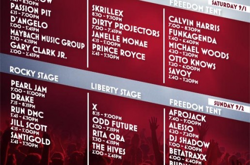 Budweiser Made In America Festival Schedule and Park Map Released