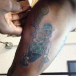 Jason Terry's New Leprechaun Tattoo