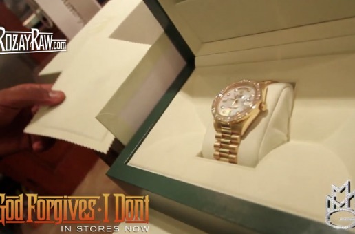 Rockie Fresh Receives A Diamond Rolex From Rick Ross (Video)