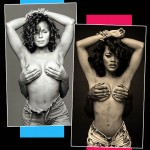Teyana Taylor Recreates Janet Jackson's Topless Rolling Stone Cover