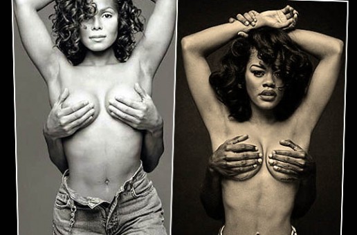 Teyana Taylor Recreates Janet Jackson's Topless Rolling Stone Cover