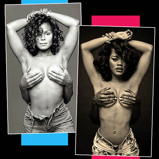 Posts by @BWyche. teyana-taylor-recreates-janet-jacksons-topless-rolling-st...