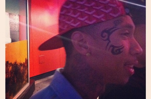 Tyga Gets A New Mike Tyson Inspired Face Tattoo