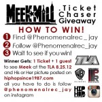 Win Tickets To See Meek Mill Live at the TLA August 25th in Philly via @JPhenomenalRec
