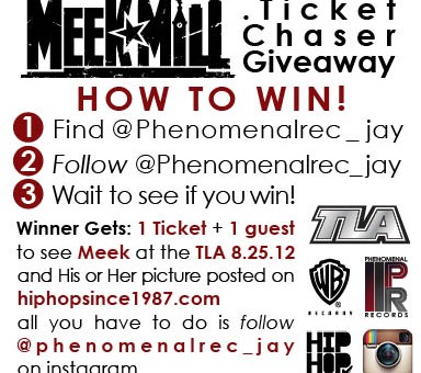 Win Tickets To See Meek Mill Live at the TLA August 25th in Philly via @JPhenomenalRec
