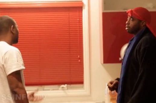 Cousin Bang, CamRon and Kanye West at Harold's Chicken Shack (Video)