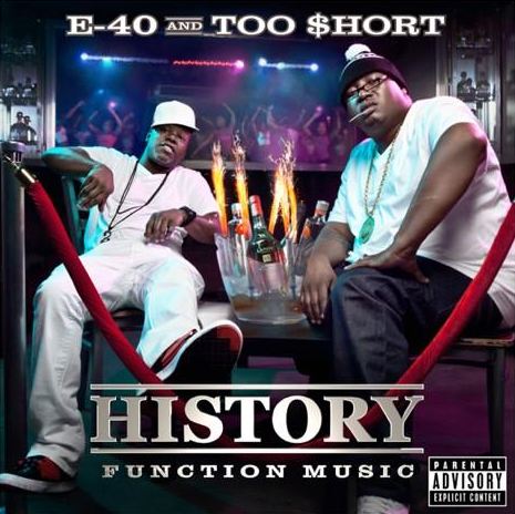 e40-function-music E40 & Too $hort – History: Mob Music + Function Music (Offical Artwork)  