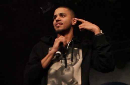 J. Cole Spits A Freestyle Taking Shots At Diggy Simmons Again (Video)