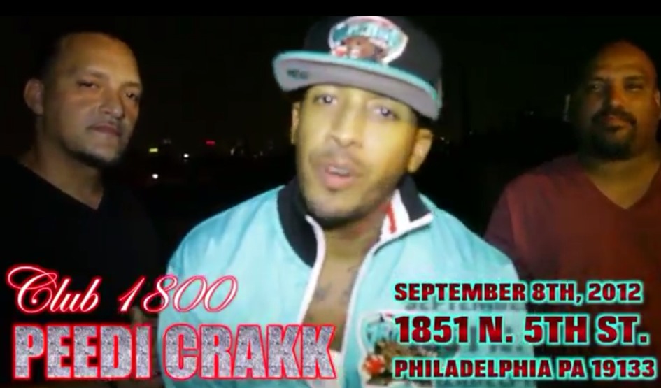 Peedi Crakk (@RealPeediCrakk) Performing Live 9.8.12 @ Club 1800 (Promo ...