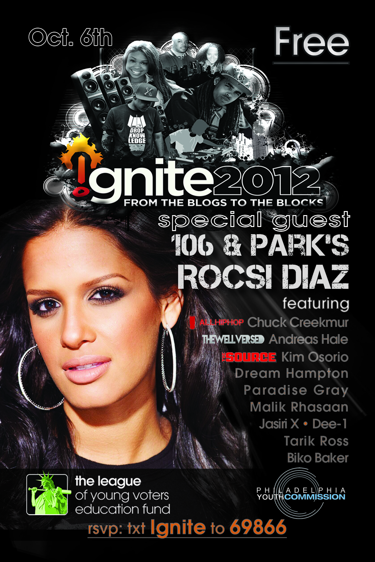 IgnitePhilly.1 #Ignite2012 (Philadelphia) w/ @theleague99 @BikoBaker @HipHopSince1987 @Dee1Music (Livestream)  