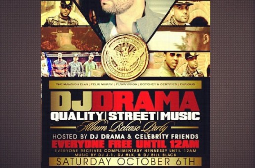 DJ Drama – Street Quality Music NYC Album Release Concert (Video)