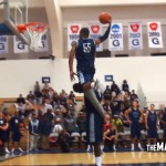 Jabril Trawick (@JT55ive) Jumps Over 6'9 Center To Win Georgetown's 2012 Midnight Madness Dunk Contest (Video)