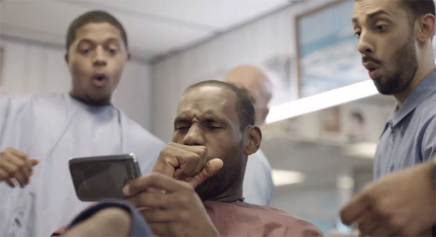 Lebron James x New Era x Nike 59Fifty Fitted in Samsung Galaxy Note  Commercial