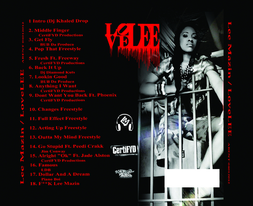 lee-mazin-lovelee-mixtape-back-cover-tracklist-HHS1987-2012 Lee Mazin (@LeeMazin) - LoveLEE (Mixtape)  