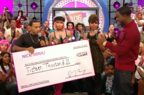 Nicki Minaj Donates $15k to NYC Food Bank & Turkey Drive (Video)