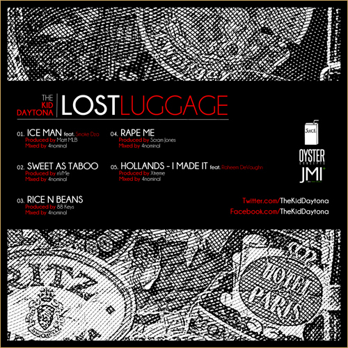 The_Kid_Daytona_Lost_Luggage-back-large The Kid Daytona (@thekiddaytona) - Lost Luggage (EP) 