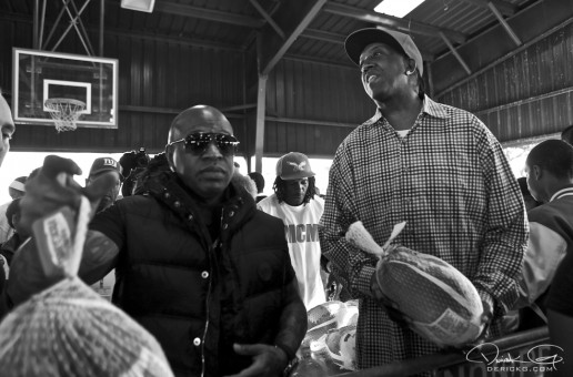 YMCMB 2012 Turkey Giveaway In New Orleans (Photos via @Derick_G)