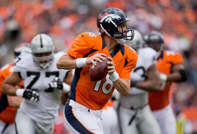 Manning- TNF: Denver Broncos Vs. Oakland Raiders Predictions 