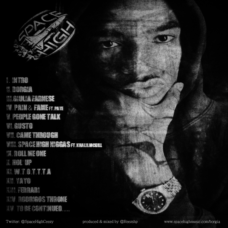 ceezy-corleone-borgia-album-TRACKLIST-2012-HHS1987 Ceezy Corleone (@SpaceHighCeezy) - Borgia (Album)  