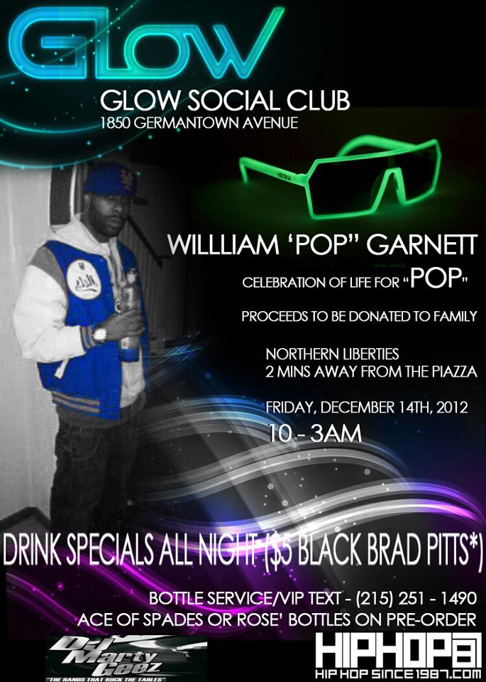 celebration-of-life-for-william-pop-garnett-friday-121412-HHS1987-2012 Celebration of Life for William "Pop" Garnett Friday 12/14/12 @ Glow Social Club  