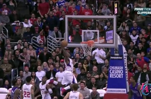 Eric Bledsoe Throws Down A Sick The Alley Oop vs Kings (Video)