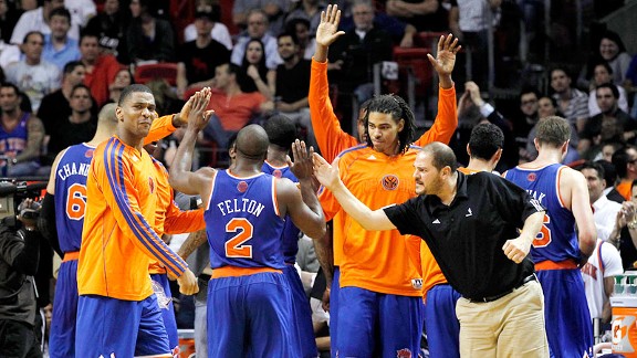 felton Melo-less Knicks Beat Miami Again: Does This Spell T-R-O-U-B-L-E In South Beach ? 