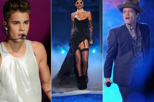 2012 Victoria Secret Fashion Show Performances From Rihanna, Justin Bieber and Bruno Mars (Video)