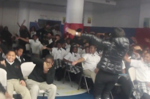 @LeeMazin and @DJDiamondsKuts visits Discovery Charter School (Video)