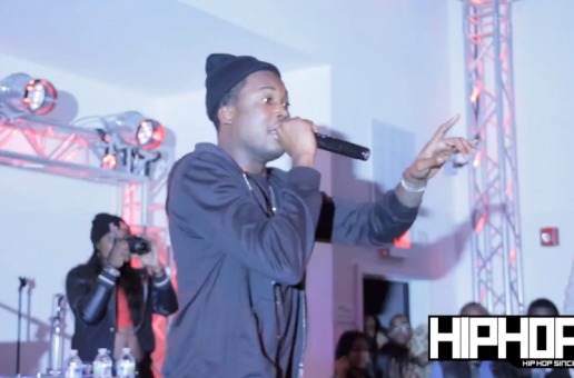 Meek Mill & Dream Chasers Records (Lee Mazin, Louie V Gutta) Perform Live at Puma x Villa Event (Video)