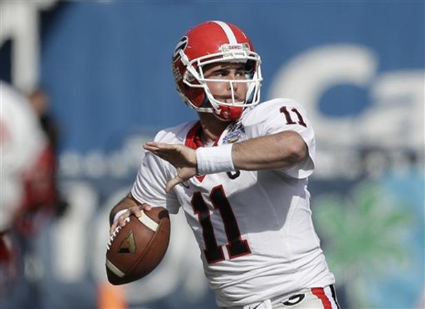 AaronMurray_t618 Go Dawgs: Georgia QB Aaron Murray Skips NFL And Returns For His Senior Sesaon  