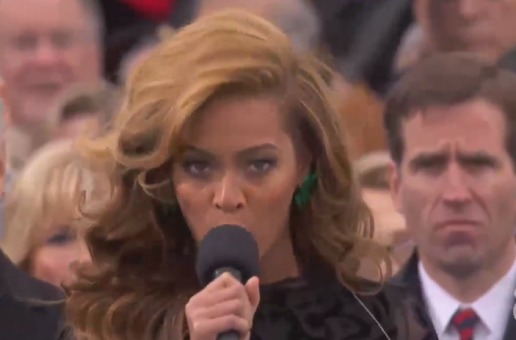 Beyoncé Performs The National Anthem At Inauguration (Video)