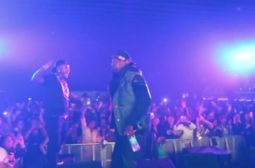 Young Jeezy Brings Out 50 Cent in Washington DC (Video)