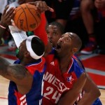 Kobe Bryant Blocks Lebron Twice In One On One Matchup During The All-Star Game (Video)