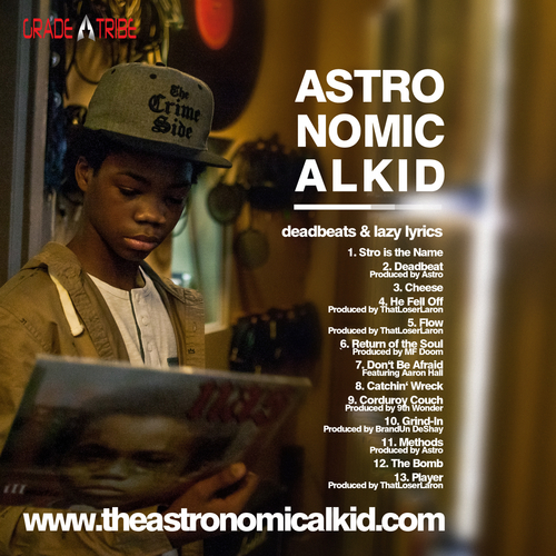 Astro_Deadbeats_Lazy_Lyrics-back-large Astro (@AstronomicalKid) - Deadbeats & Lazy Lyrics (Mixtape) (Hosted by DJ Tech (@IAMDJTECH))  